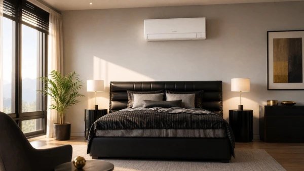 Plombier installant un mitigeur thermostatique dans une douche moderne